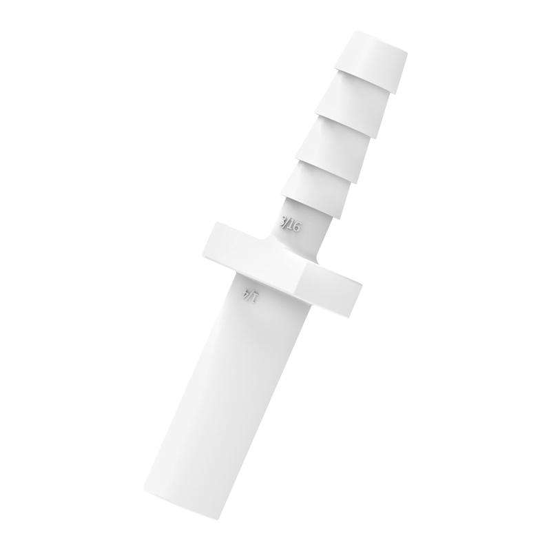 1/4" (6.35 mm) push-conect till 3/16" (4.76 mm) slanganslutning - 2