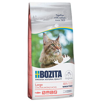 Bozita - Large Wheat Free Salmon Kattmat