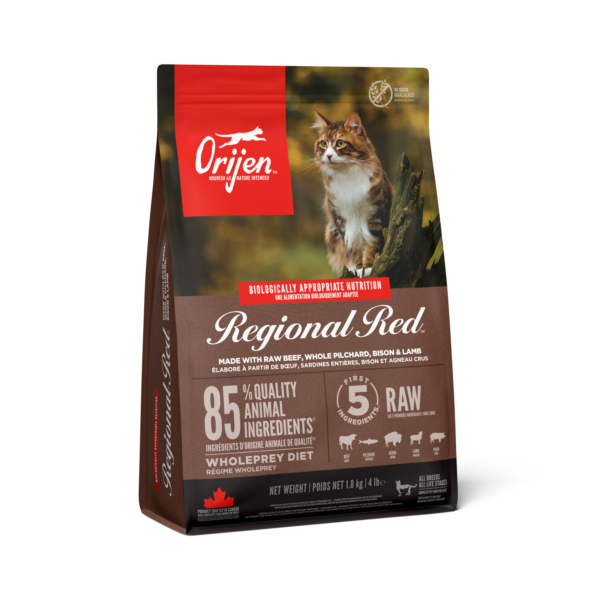 Orijen - Regional Red Torrfoder för katt