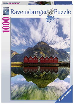 Sunndalsora, Norge, 1000 Bitar Ravensburger