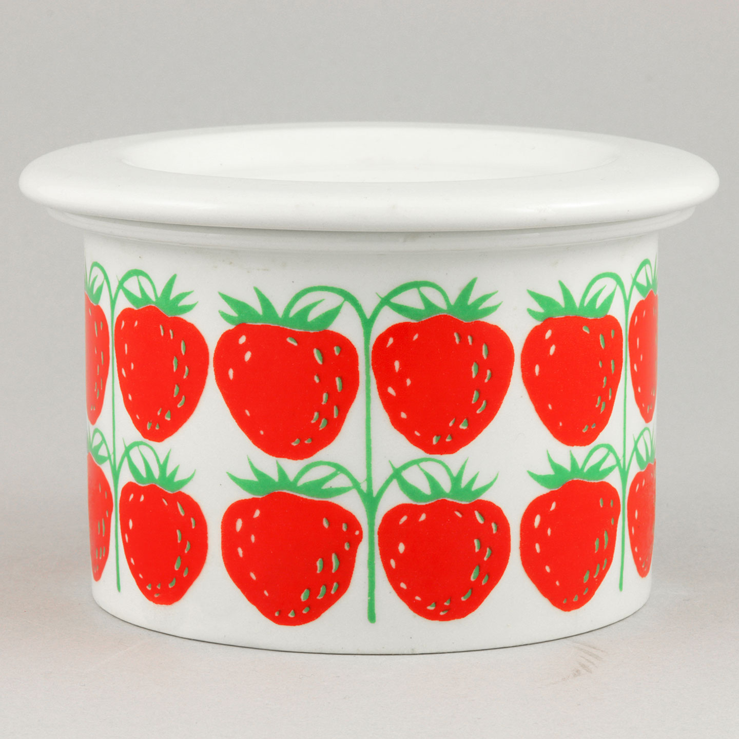 ライヤ・ウオシッキネン Pomona ポモナ　蓋付き容器 (ストロベリー) Raija Uosikkinen（ライヤ・ウオシッキネン）の Pomonaシリーズ（1962