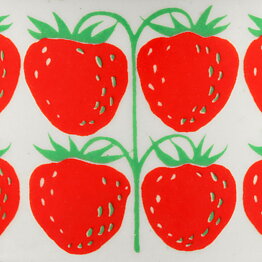 Raija Uosikkinen (Pomona 1962) Jar with Strawberries Decor 6 cm (3)