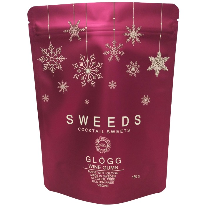 Sweeds Cocktail Sweets - Christmas Edition Glögg - Påse 180g