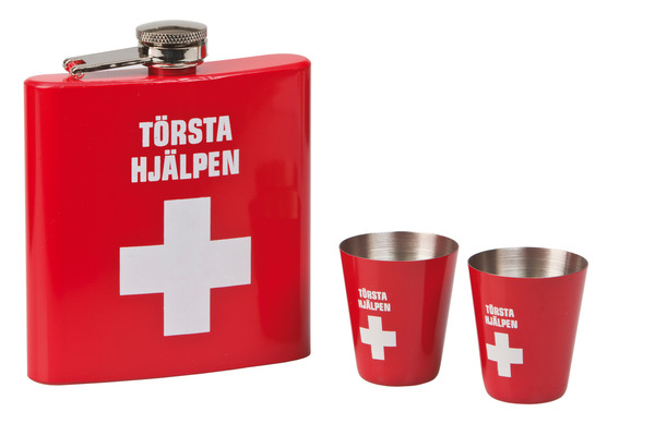 Presentset - Plunta & snapskoppar - TÖRSTA HJÄLPEN