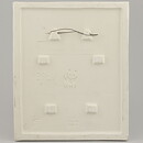 Staffan Johnson (Province Animals 1980s) White Wall Plaque with Salmon Motif 20 cm
