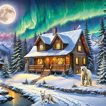 Northen Lights, 1000 Bitar CherryPazzi