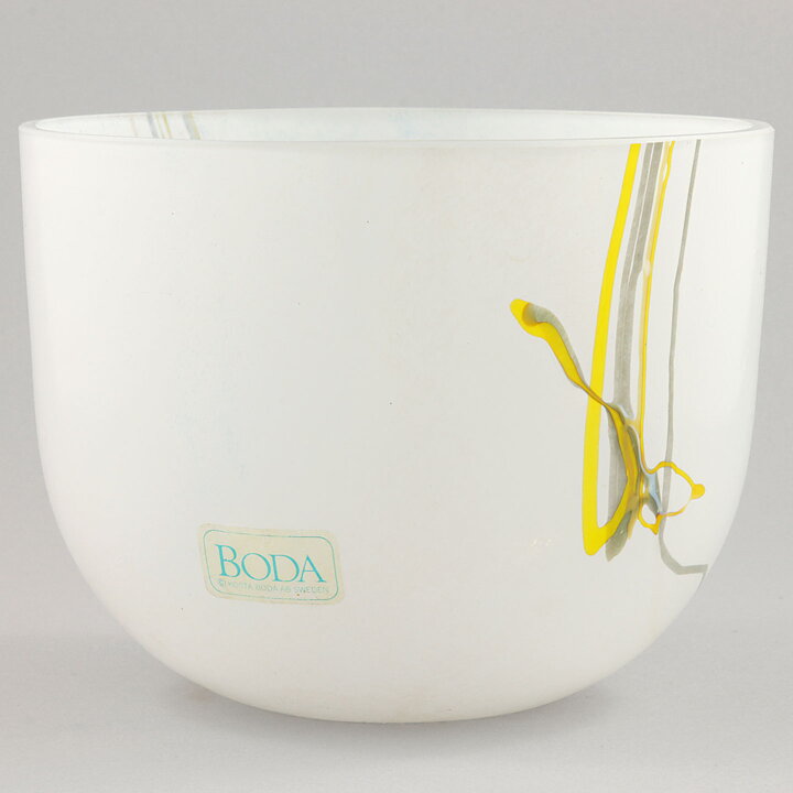 Bertil Vallien (Rainbow 1982) Stylistic Bowl 14/11 cm (2)