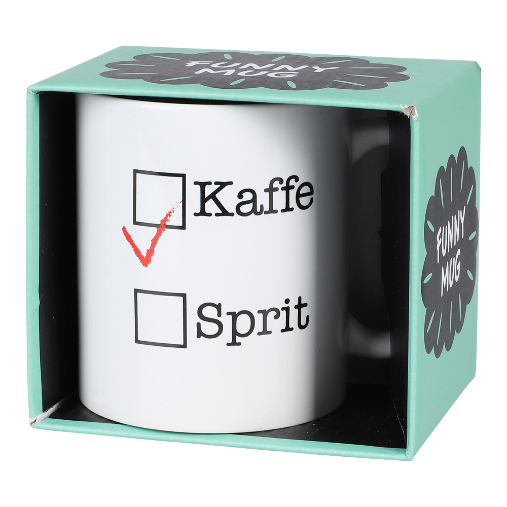 Funny Mug - Kaffe eller sprit - 2