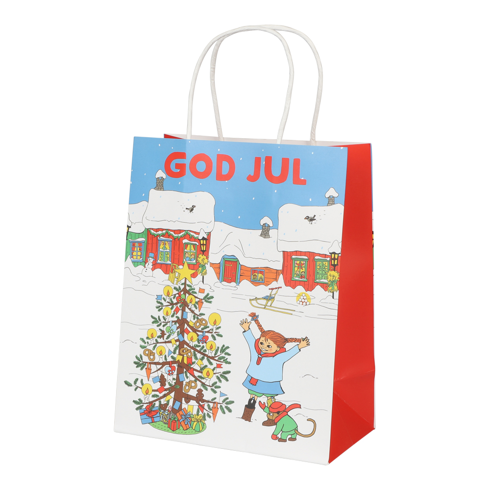 GOD JUL Presentpåse - Pippi Långstrump - 2