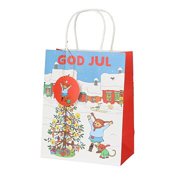 GOD JUL Presentpåse - Pippi Långstrump