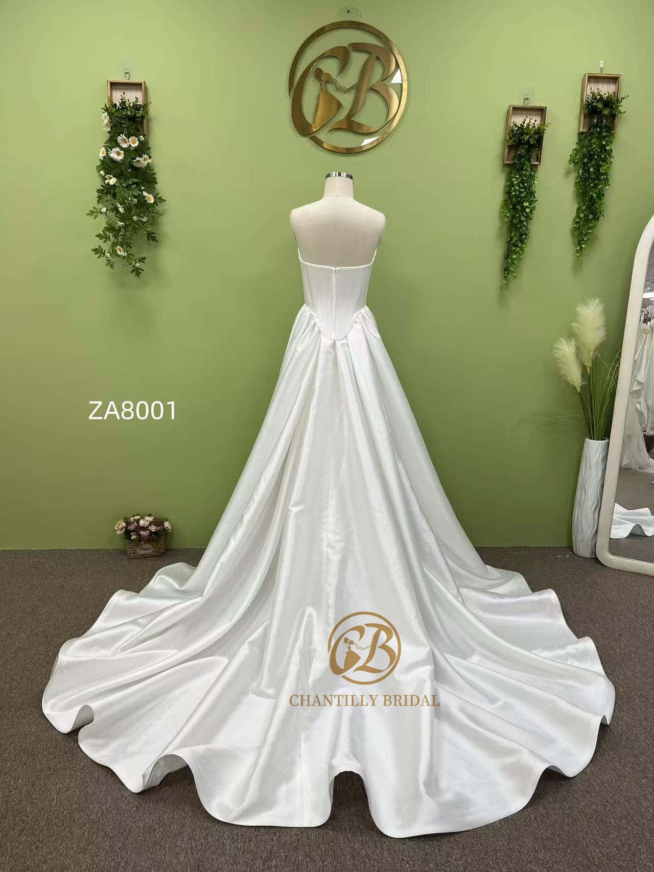Chantilly Bridal  ZA8001 lagervara  - 2