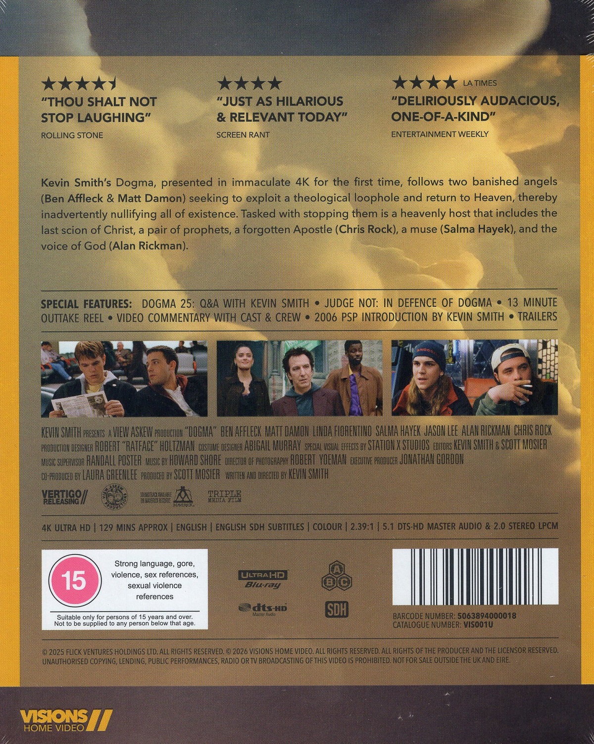 Dogma (ej svensk text) (4K Ultra HD) - 2