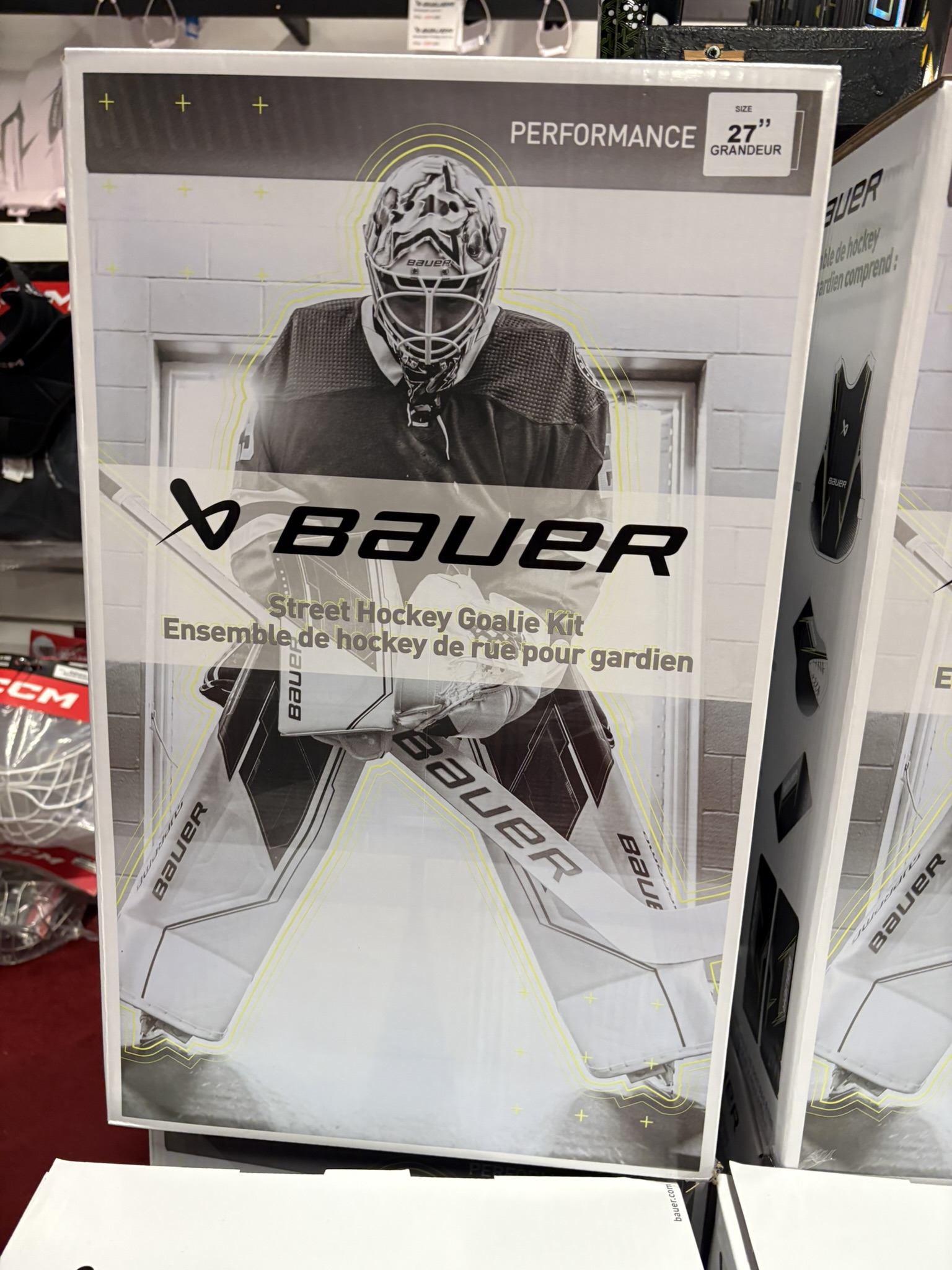 Bauer SV  Performens Street Hockey  Goalie Kit - 2