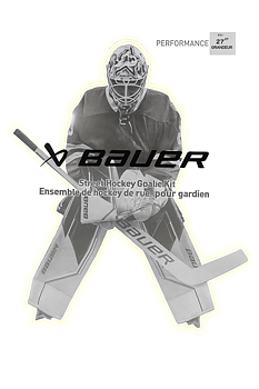 Bauer SV  Performens Street Hockey  Goalie Kit