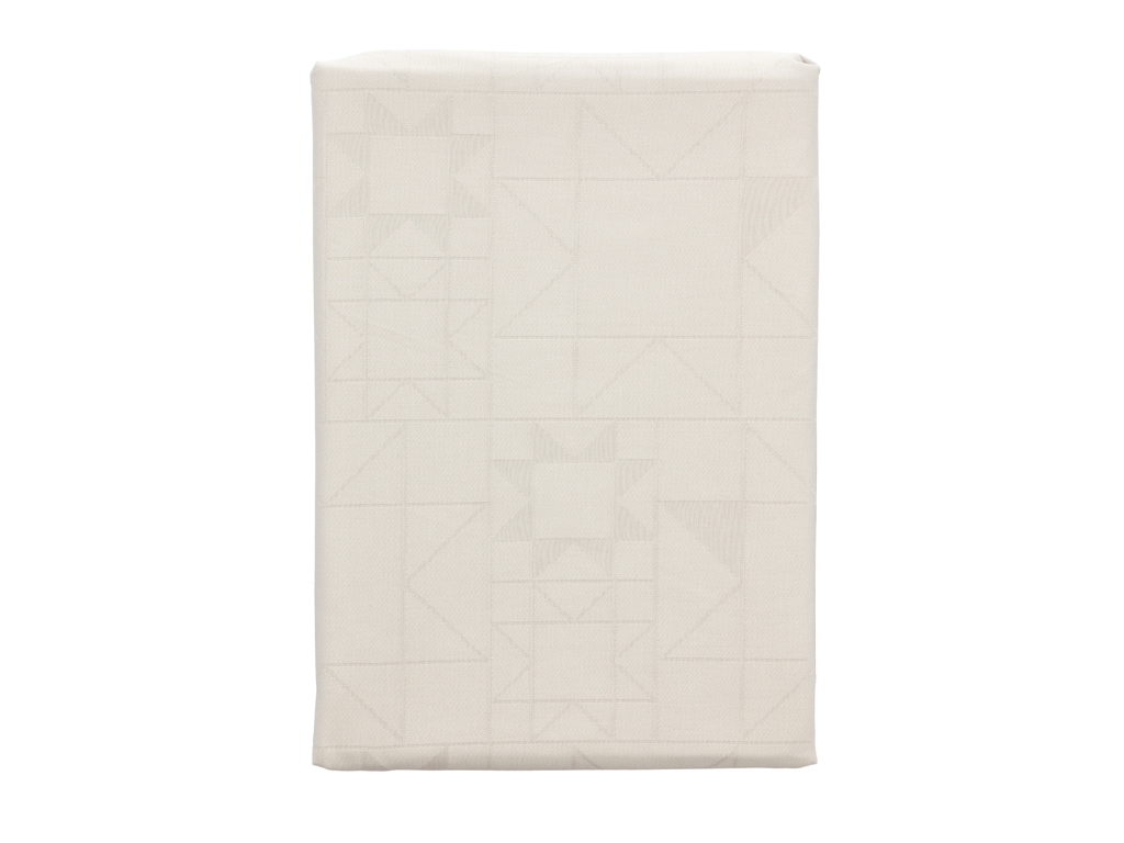 Södahl Star Damast Julbordsduk 140 x 220 cm Beige - 2