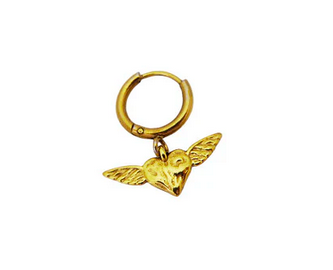 Veja wing single earring gold