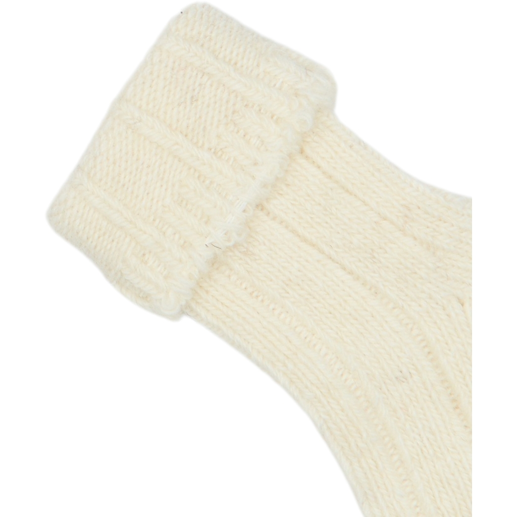 Minipop Wool Heavy Baby Sock Off White - 2
