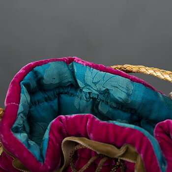 Fabric Copehagen - Ella Extravaganza Handbag Cerise