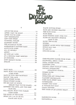 The Real Dixieland Book - "C"
