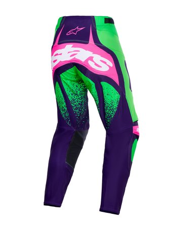 Alpinestars Byxor Techstar Nomur Lila/Grön/Fluo Rosa - 2