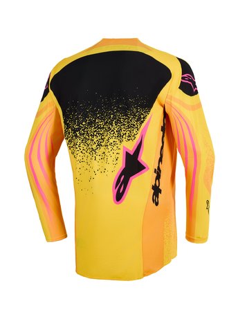 Alpinestars Tröja Techstar Nomur Orange/Gul/Rosa - 2