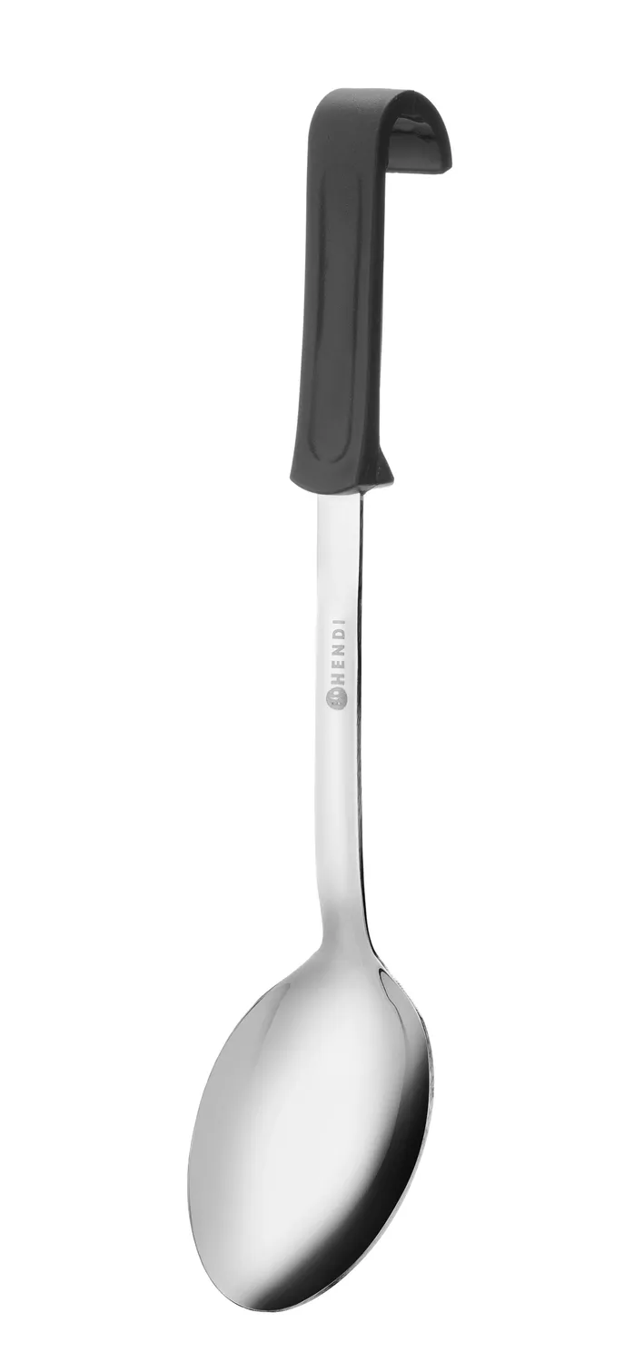 Serving spoon stainless steel with PP handle 350 mm