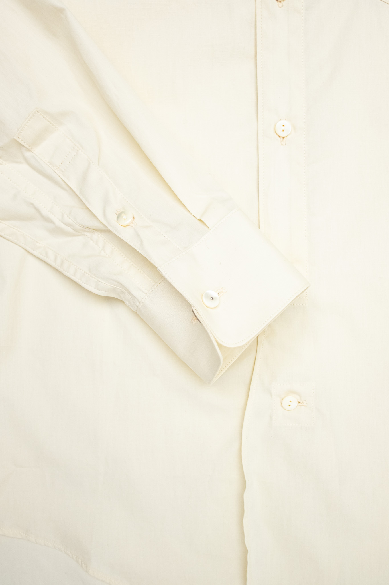 Black Sign - Broadway Dress Shirt Light Ivory - 6