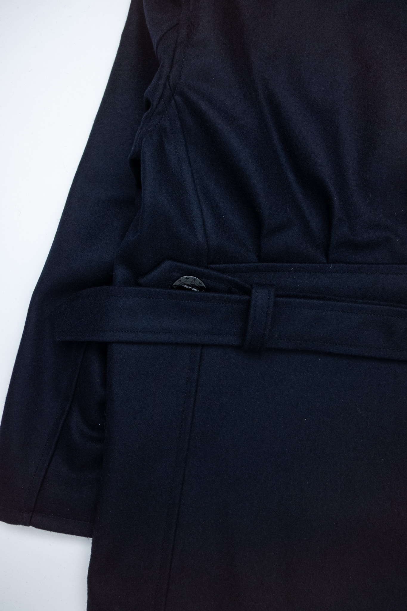 Black Sign - 1930s Amtrak Coat Wool Royal Navy - 12