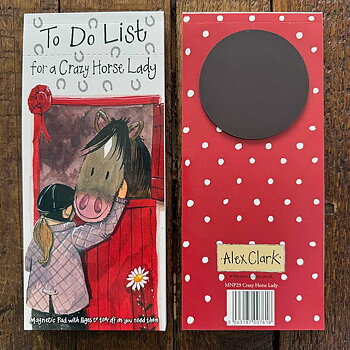 Att Göra-Lista Alex Clark Hästmotiv Crazy Horse Lady