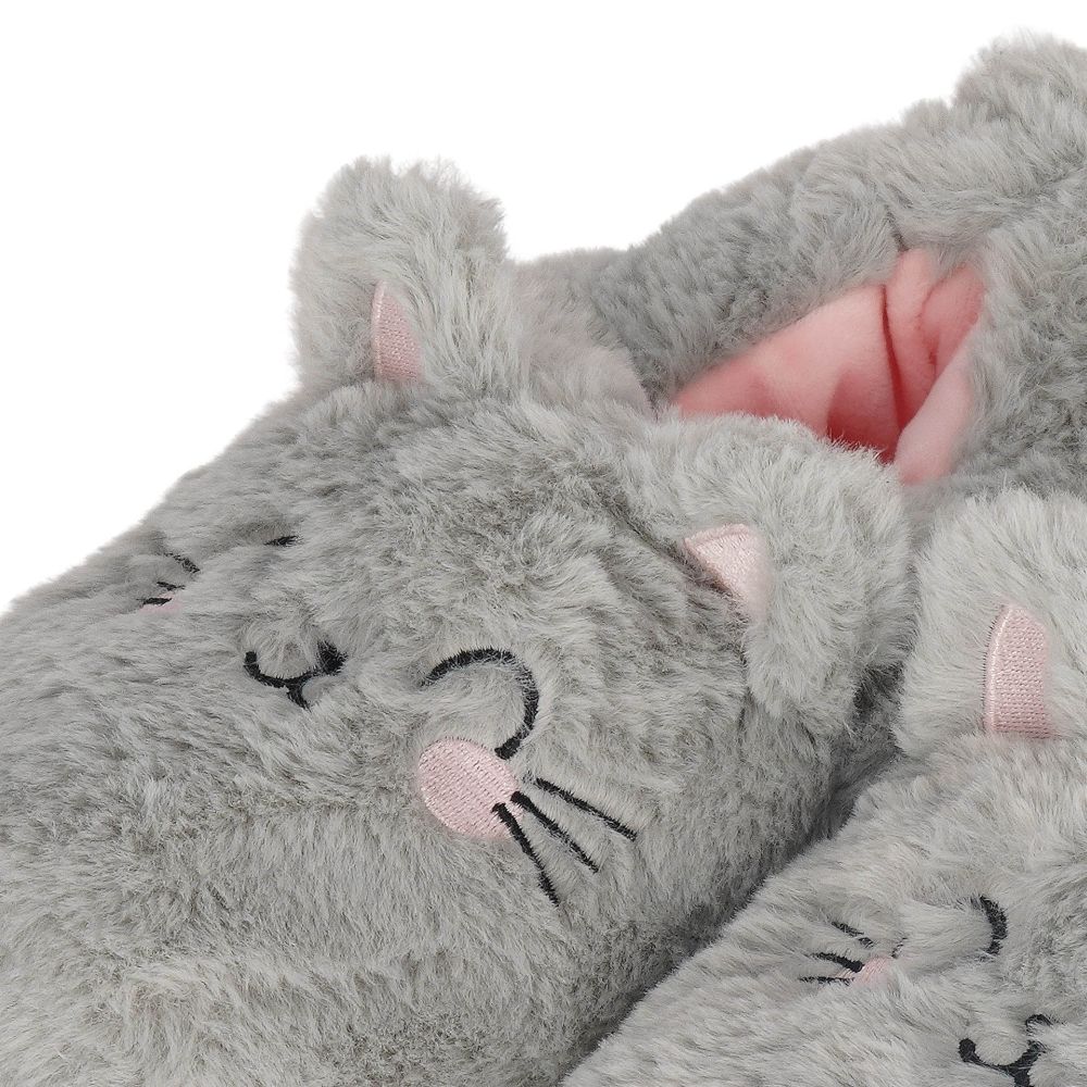Cosy slippers - Kitty, Small (35-38) - 4
