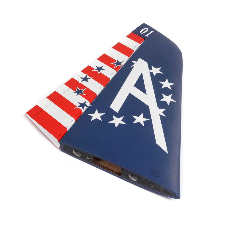 Hangar 9 Fin and Rudder: Hawk/T-45 140-160N - 2