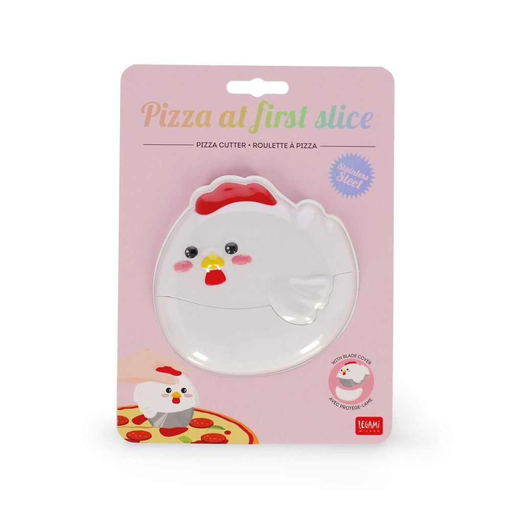 Pizza at first slice, Pizza cutter Hen