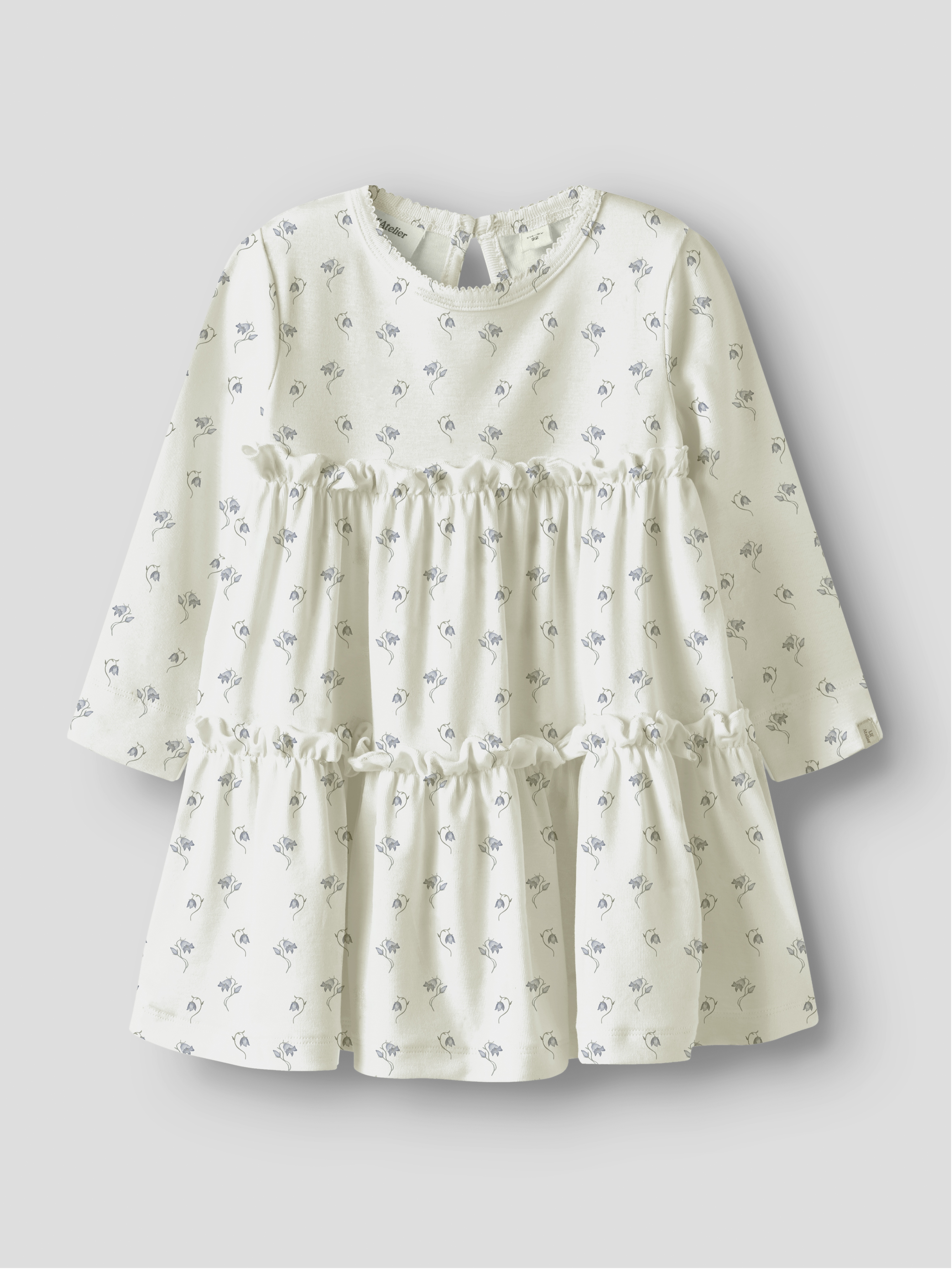 NMFGAYO SEL LS DRESS LIL Coconut Milk Bell Flower
