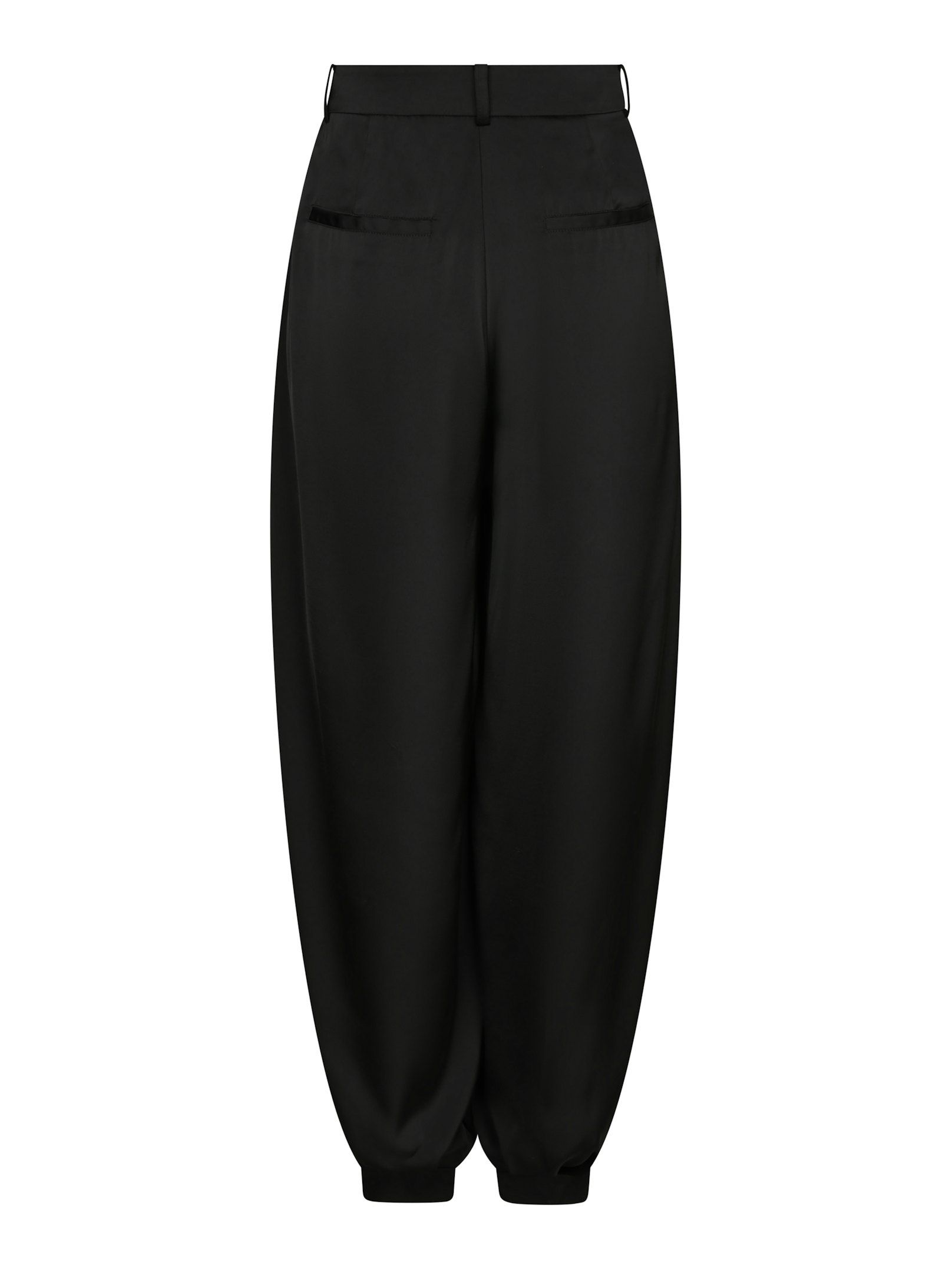Neo Noir &nbsp;- Fayla Drapy Satin Balloon Pants Black - 7