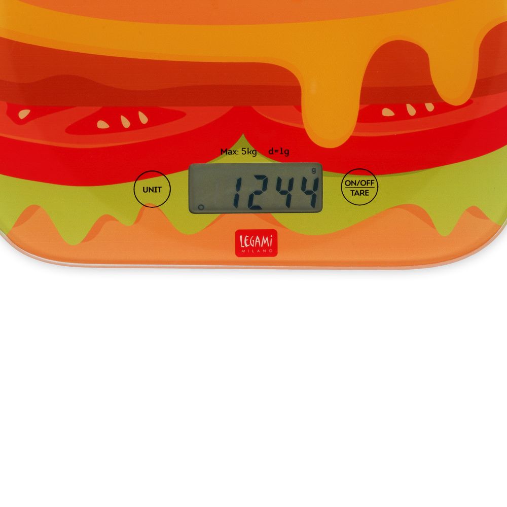 Kitchen scale, Digital, Hamburger Teddy bear - 5
