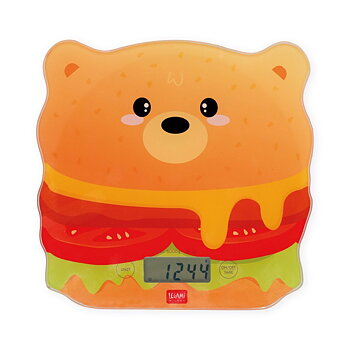 Kitchen scale, Digital, Hamburger Teddy bear