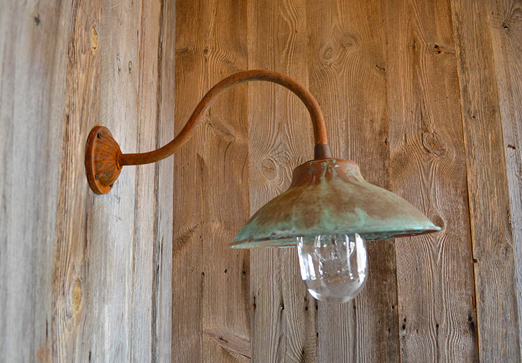 Stallampa Koppar - Packhus Nr. 1905  Ø 28 cm