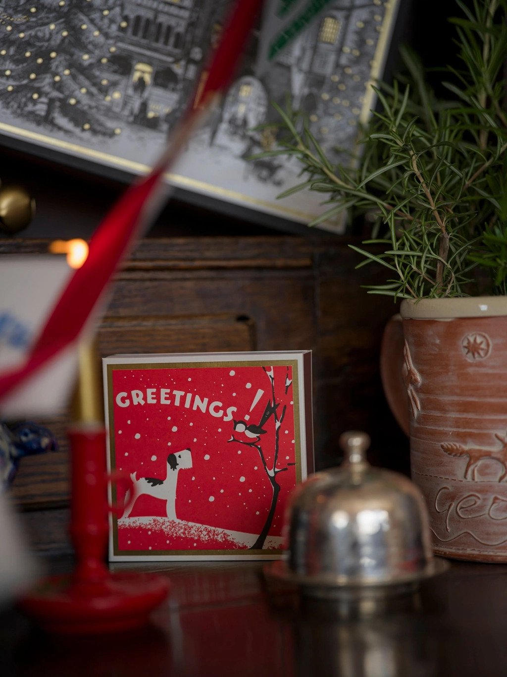 Tändstickor Winter Greetings, Archivist - 4