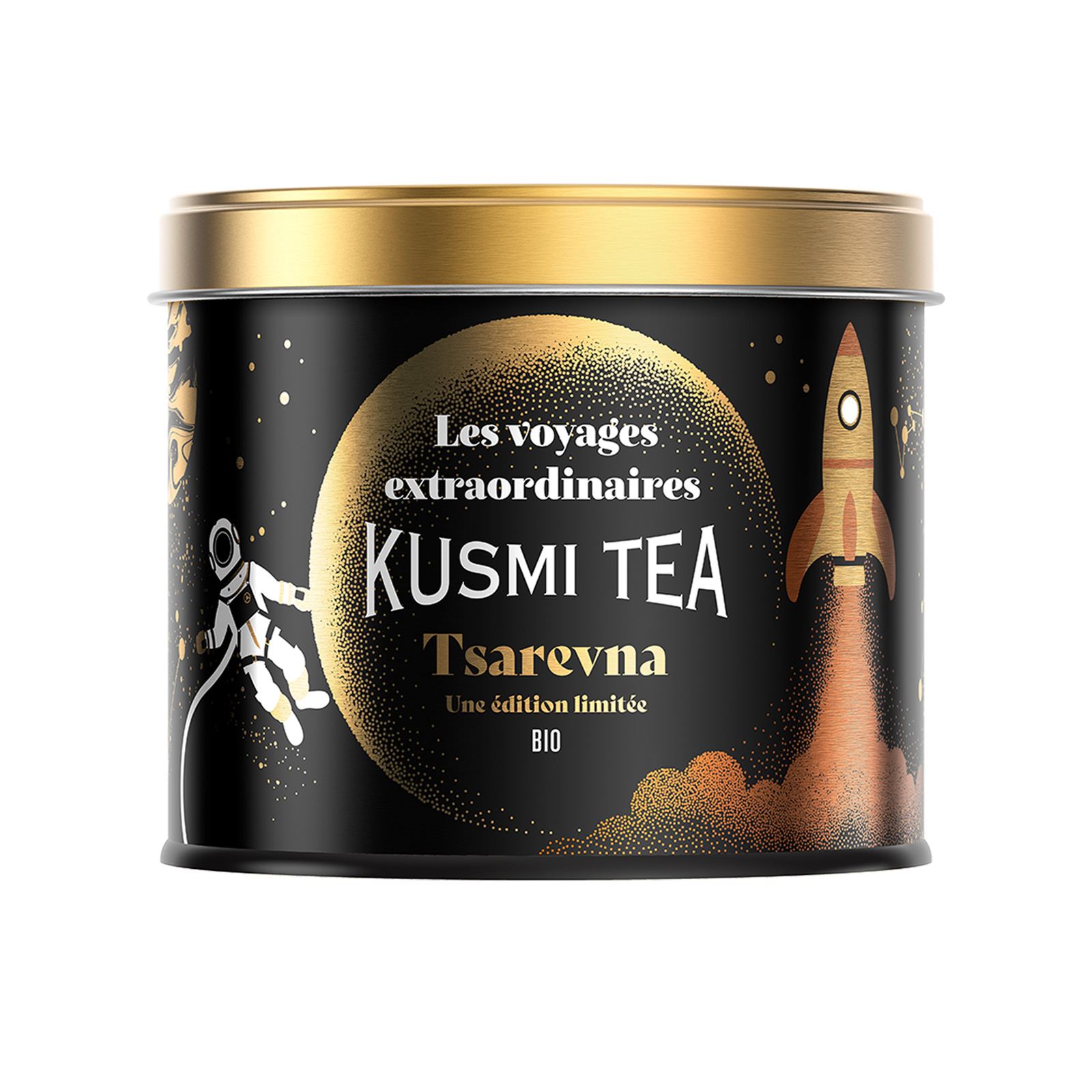 JULEN 2025 - Kusmi Tsarevna Ekologisk - Plåtburk 120 gram 