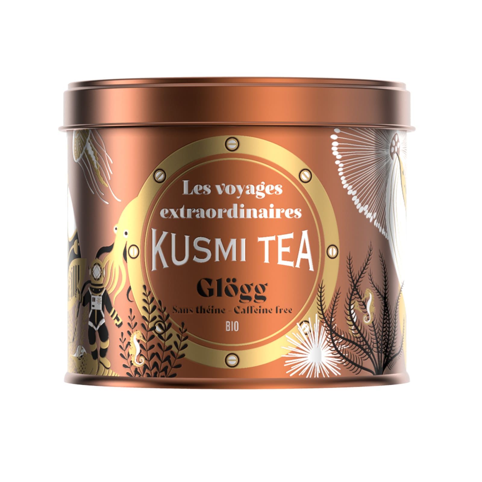 JULEN 2025 - Kusmi Glögg Ekologisk - Plåtburk 125 gram 