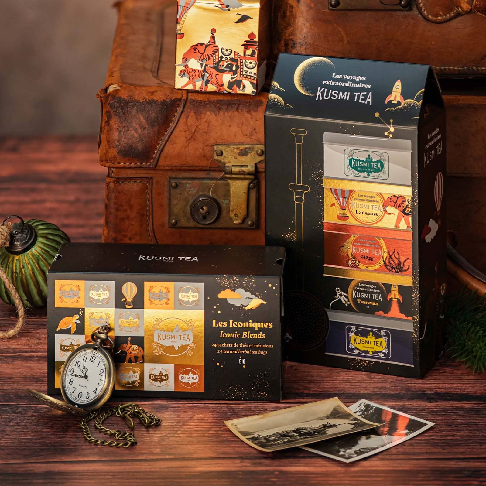 JULEN 2025 - Kusmi Iconic Blends X-MAS - Presentset med tepåsar 24-pack - 3