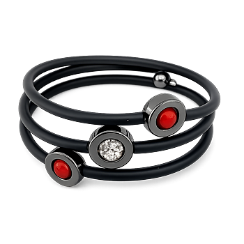 Red bracelet crystals Hematite 