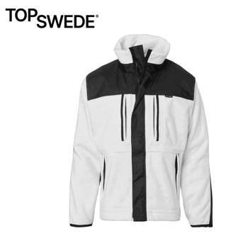 Fleecetakki Topswede 4540 Valkoinen