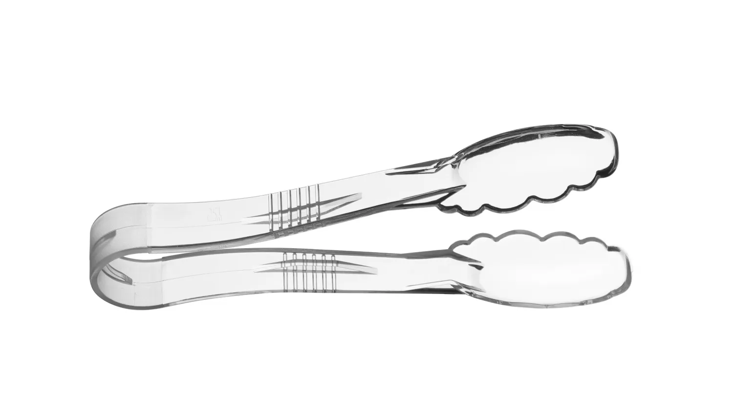 Serving tong PC transparent L 230 mm