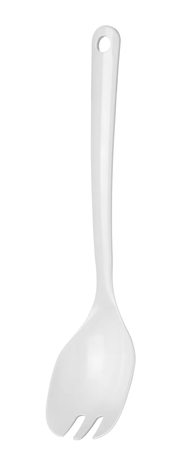 Salladsgaffel vit PBT 305 mm