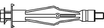 Gipsexpander . metallexpander ( 1 styck )