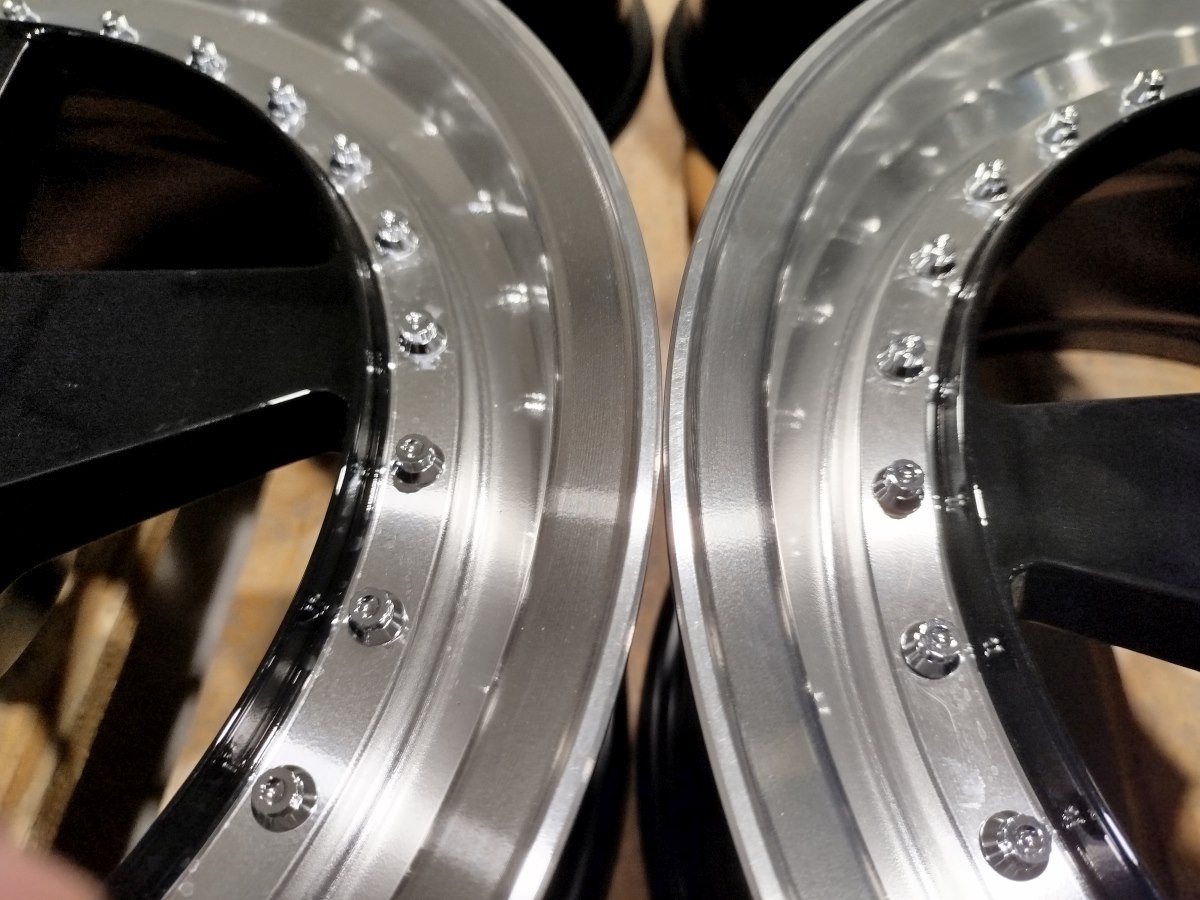 SET 4 st | 18" JR WHEELS JR6 Glossy Black Machined Face | 5x114.3/120 8.5x18 ET22 72.6 - 4