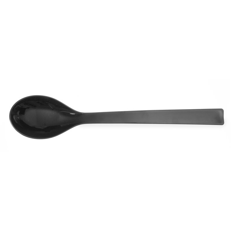 Salladssked svart SAN-plast 0,06 L, längd 335 mm