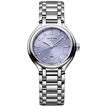 L8.142.4.07.6 Longines Primaluna 30 lavendel med diamant index