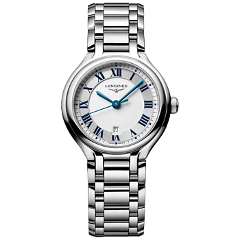L8.142.4.71.6 Longines Primaluna 30 vit med romerksa siffror